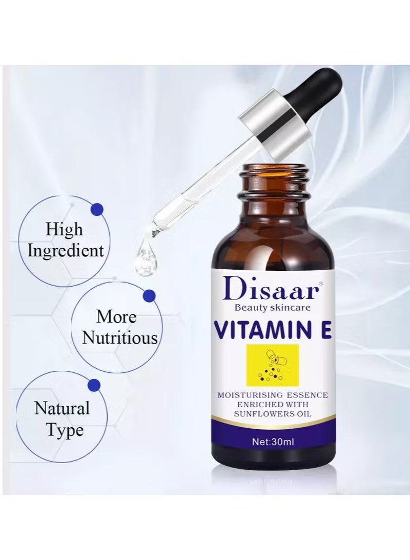 Disaar Vitamin E Face Serum 30ml – Deep Moisturizing, Brightening & Skin Repair Formula - Image 2